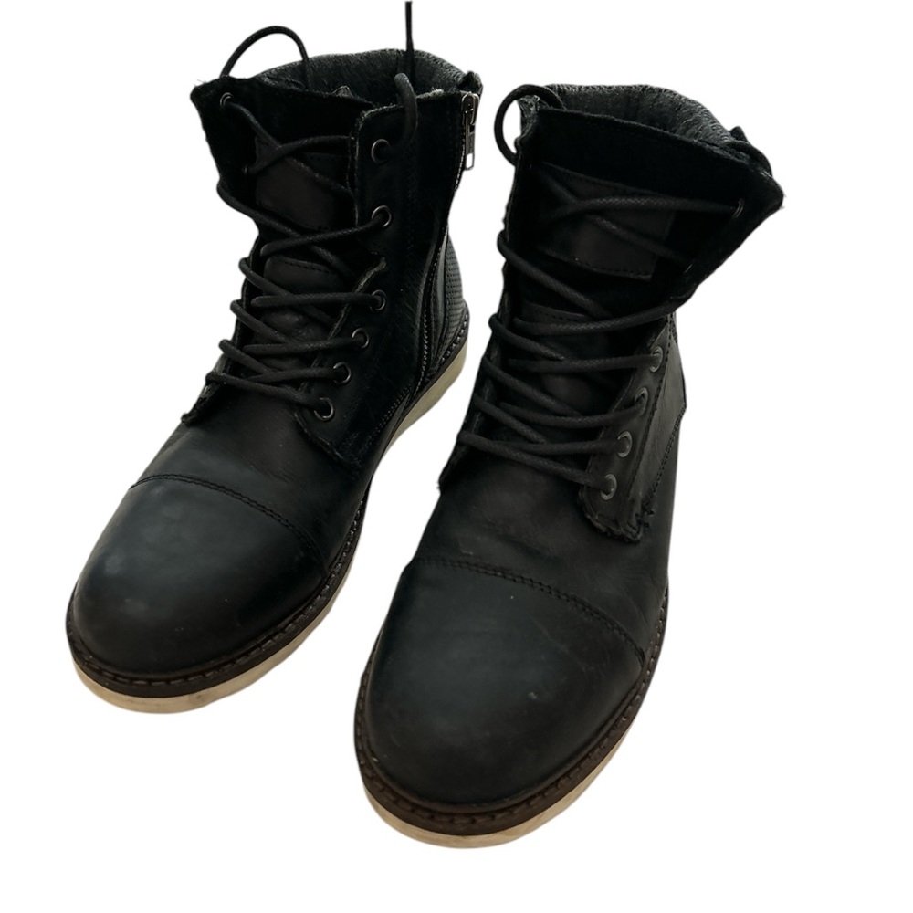 Mens leather boots